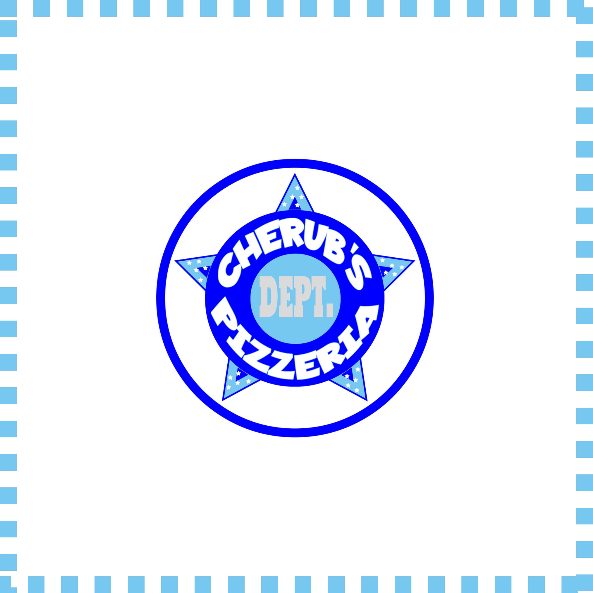Cherub's Pizzeria Department logo